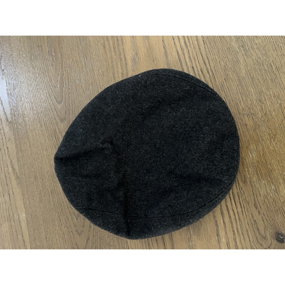Country‎ Gentleman  Gray Men's Wool  Blend Cabbie Hat Cap Made In Italy  Size L